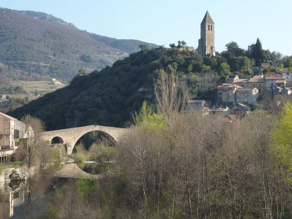 Olargues, perhaps the most beautiful village in France