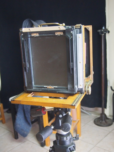 My Half Plate Field Camera with a new Sinar 5x7inch back