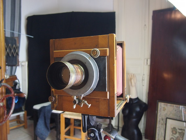 My Half Plate Field Camera with an 1861 Dallmeyer 2B lens